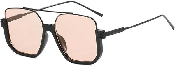 Trendy oversized sunglasses
