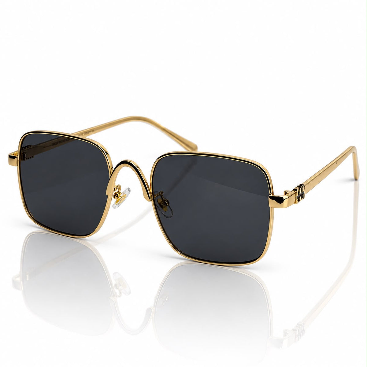 Miu miu square metal-frame
