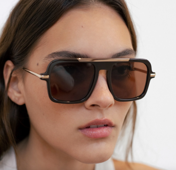 Trendy sunglasses retro style