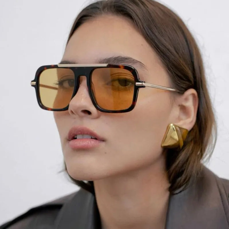 Trendy sunglasses retro style