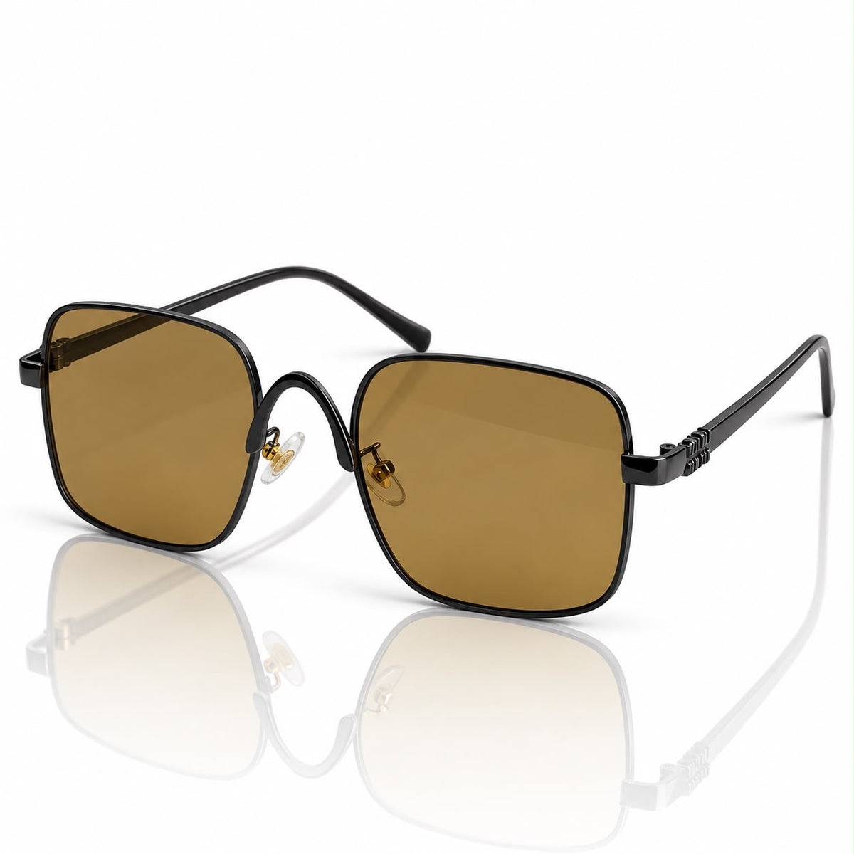 Miu miu square metal-frame