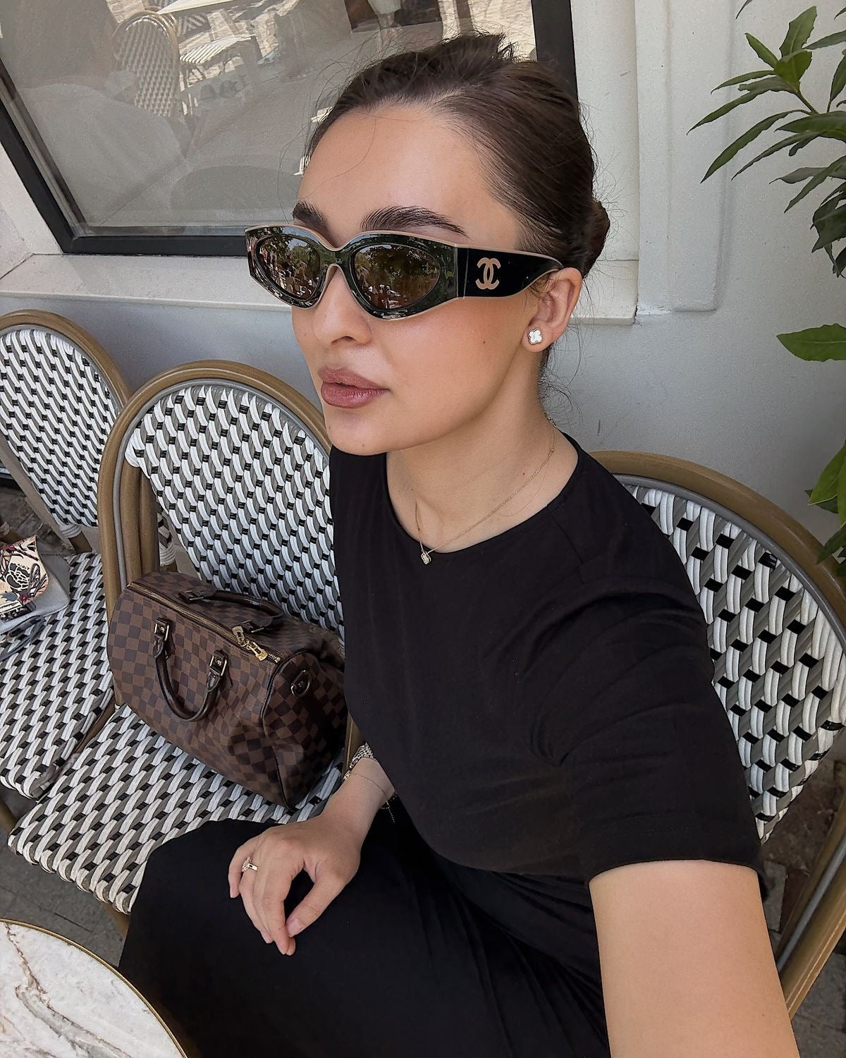 Chanel Cat Eye Sunglasses