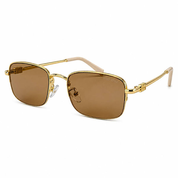 Miu Miu half frame sunglasses