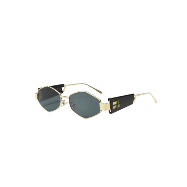 Miu-miu new metal diamond shaped