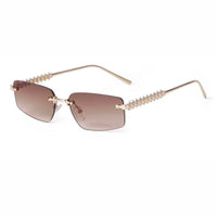 Cartier frameless sunglasses