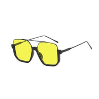 Trendy oversized sunglasses