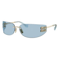 Miu Miu MU A51S rimless rectangular sunglasses