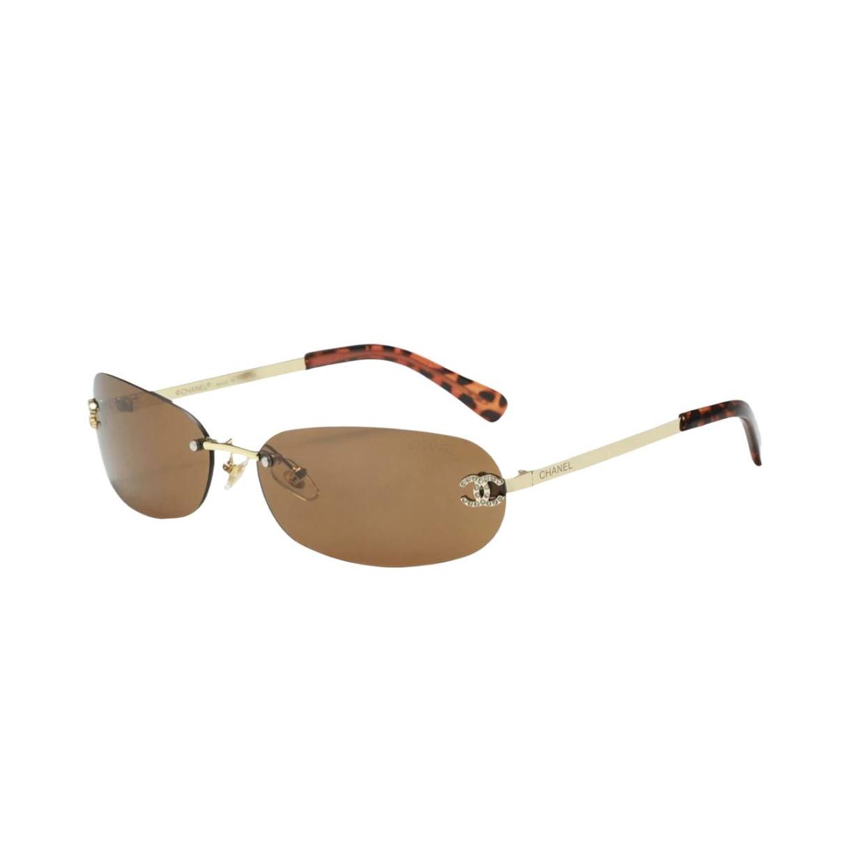 Chanel rimless sunglasses