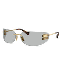 Miu Miu MU A51S rimless rectangular sunglasses