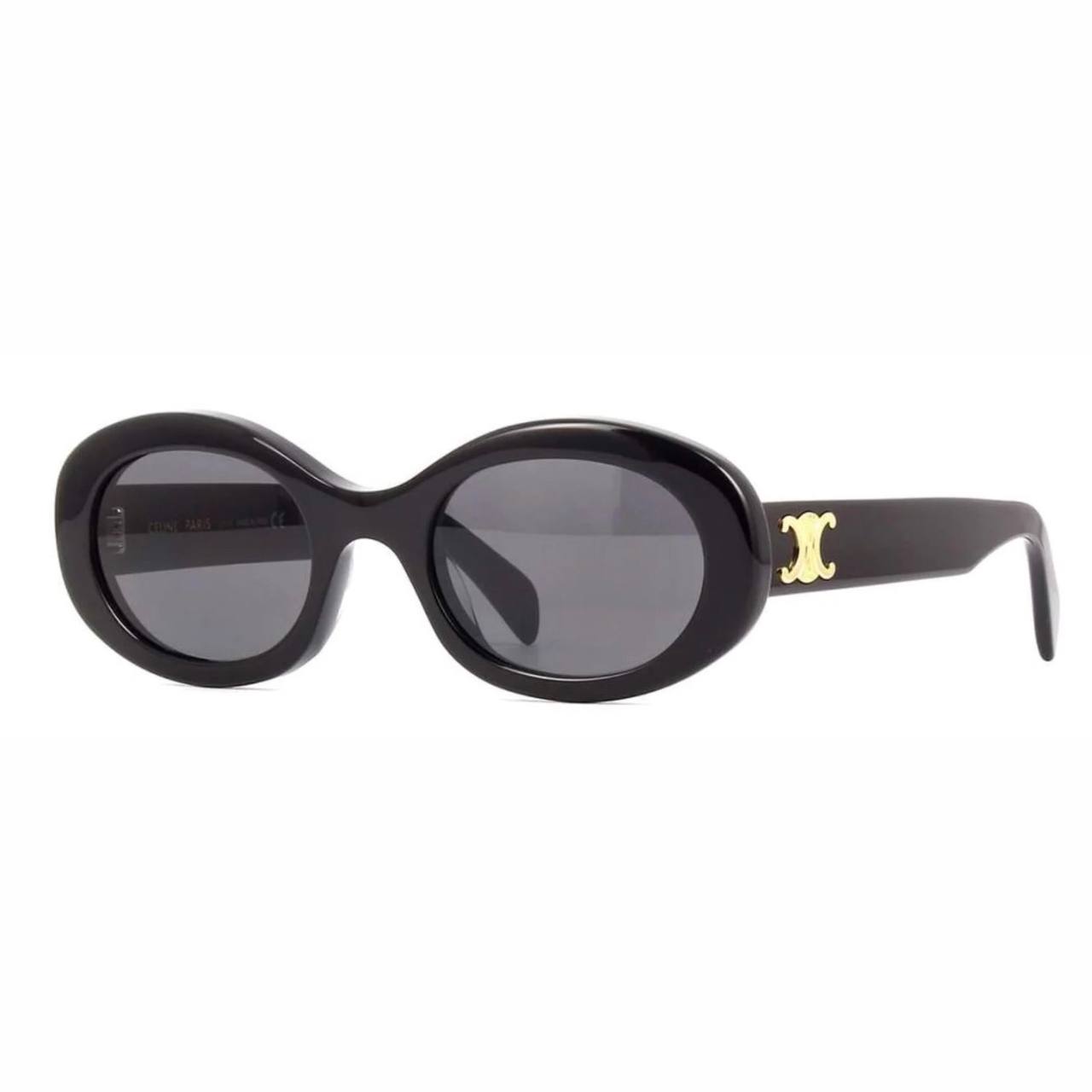 Celine Triomphe 01 Oval-Frame sunglasses